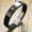 Hebrew, variant on Mens Stainless Steel Black Cross Silver English Bible Lords Prayer Link Bracelet-French