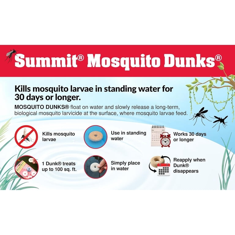 Mosquito Dunks Biological Mosquito Control, 6-Pack photo 5