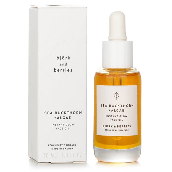 Aceite Facial Bjork & Berries Sea Buckthorn+ Algae Instant Glow