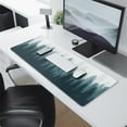 thumbnail image 2 of Experience an Immersive Nature Scene - Forest Pattern XXL Mouse Mat, Large Extended Non-Slip Desk Pad with Stitched Edges (31.5 x 11.8inches) - Ideal for Gaming & Workstations, 2 of 7
