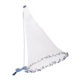 thumbnail image 3 of Decodeary Convenient Hand Cast Fishing Net Easy to and Effective Mesh Trap for Catching Fish Monofilament No Ring 4.2m, 3 of 6