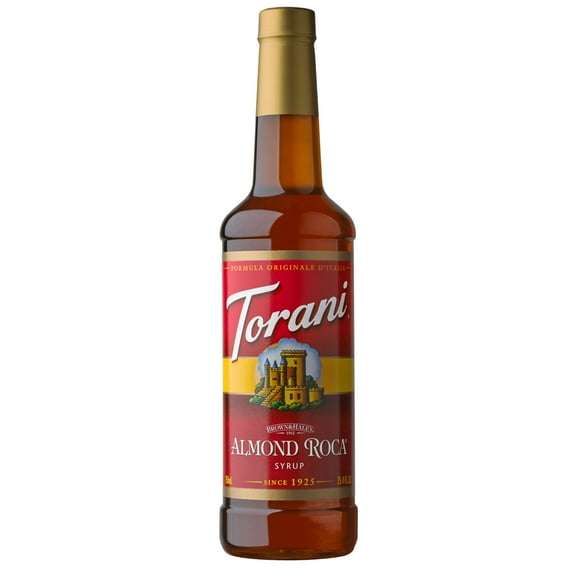 Torani Almond Roca Flavoring Syrup, Coffee Flavoring, Drink Mix, 25.4 oz