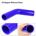 thumbnail image 4 of Unique Bargains 40mm 1.57" ID 45 Degree Elbow Silicone Reducer Hose Pipe Bend Turbo Water Intercooler Blue, 4 of 6