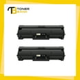 thumbnail image 3 of Toner Bank 2-Pack Compatible Toner for Dell 331-7335 B1160W B1160 Work with YK1PM HF44N HF442 B1163W B1165NFW 2 * Black, 3 of 11