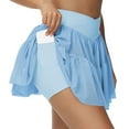 thumbnail image 1 of Falda deportiva para yoga y entrenamiento: falda corta versátil para mujer con bolsillos, nailon y spandex, ropa deportiva de verano, 1 of 7