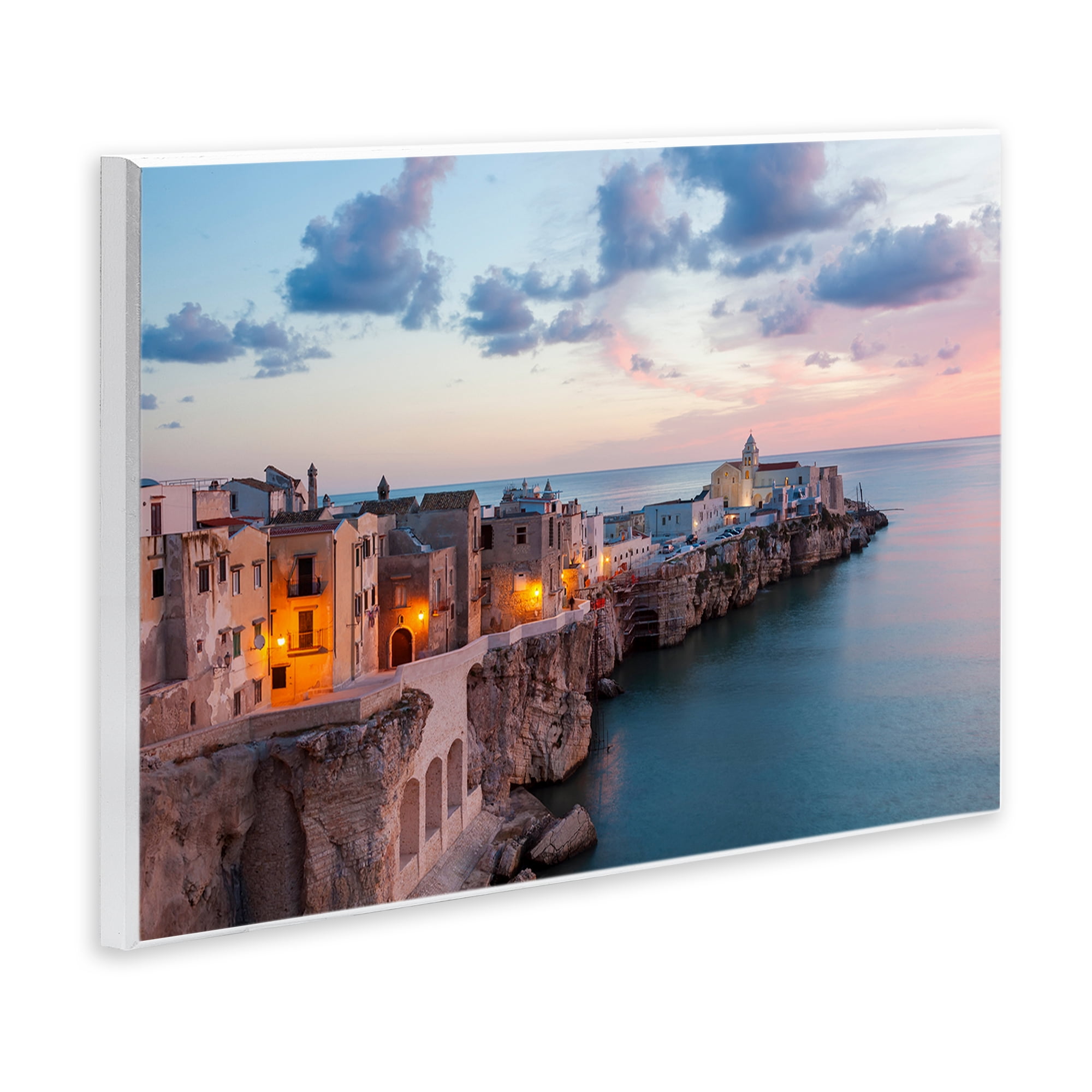 Stupell Industries Coastal City Architecture Cities & Countries Photography Unframed Art Print Wall Art, 15 x 10