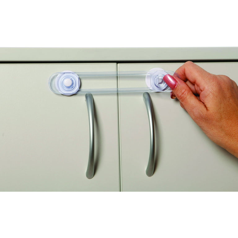 Dreambaby Child Safety White Cabinet Locks 3-Pack in the Child Safety  Accessories department at