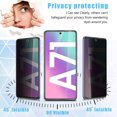 3D Privacy Tempered Glass For Samsung A03 Core A10 A21S Antispy Screen