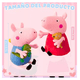 thumbnail image 5 of 2 Peluches Peppa Pig Y George Dinosauro 30cm+2 Llavero 4PZ Malubero COLORES, 5 of 5