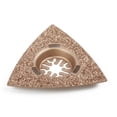 thumbnail image 3 of 80mm Carbide Triangle Rasp for Coarse Grinding of Tile Stone Wood, 3 of 8