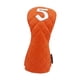 thumbnail image 4 of Funda de madera para palos de golf, envoltura de cuello largo, resistente al desgaste y a los arañazos. Naranja, 4 of 9