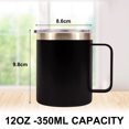 thumbnail image 2 of Taza de acero inoxidable con tapa extraíble para camping, 350 ml, 2 of 5