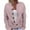 Pink, variant on Light Cardigans for Women Summer Casual Button Solid Color Long Sleeve Sophisticated Knit Sweater Loose Fit Women'sCardigans