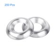 thumbnail image 3 of #8 304 Stainless Steel Cup Washer Countersunk, 200pack Countersunk Finish Washers for Screw Bolt, 3 of 6