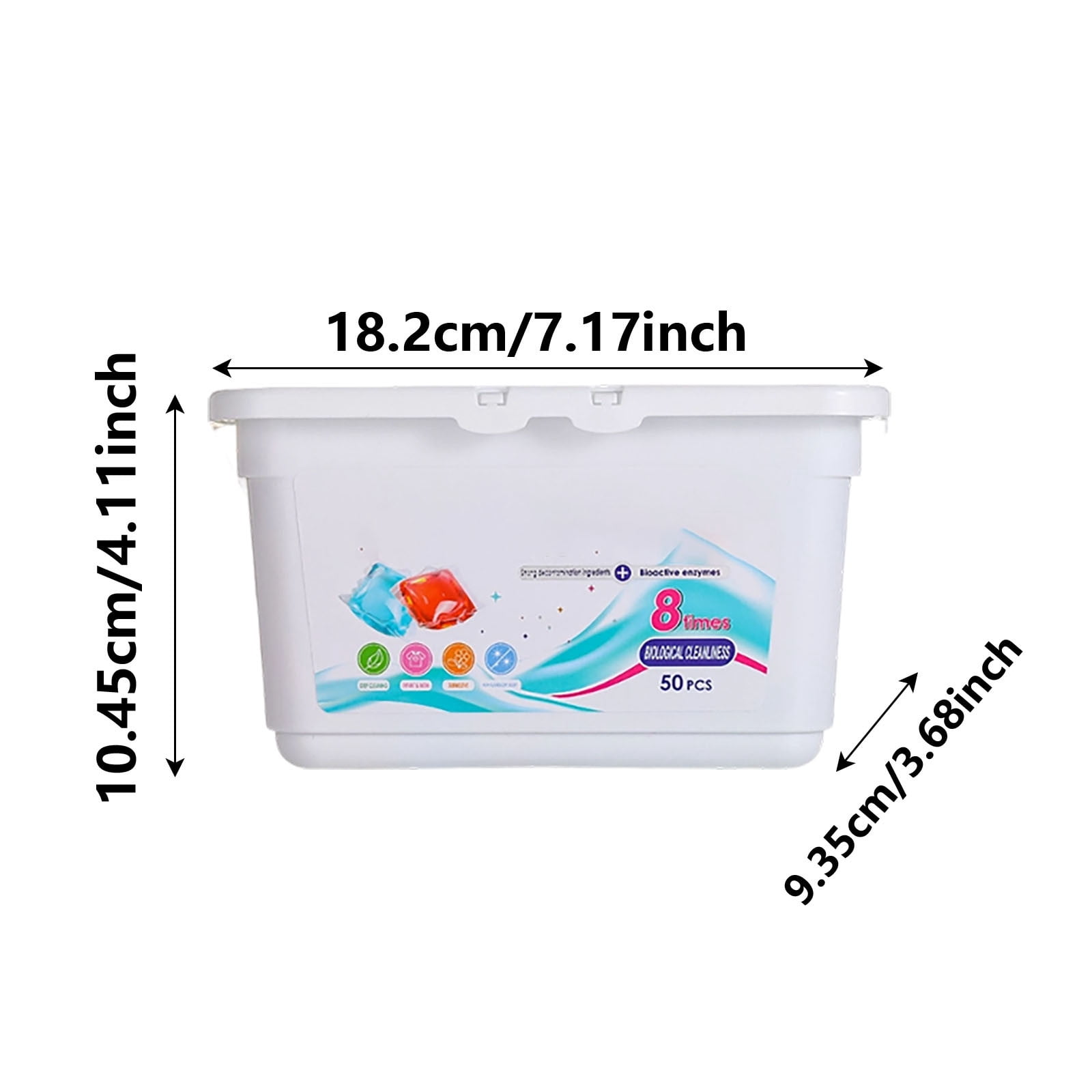 (100ml） 5 In 1 Laundry Pods 50 Count Laundry Gel High Efficiency Hygienic Clean Heavy Duty Clear Of Dyes For Visible Dirt Dissolves In Water Microfiber Beach Towels Towels for Bathroom Large Paper