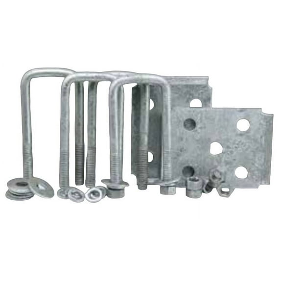 Tie Down Engineering Tie Plate Kit - Fits 2" Square Axles
