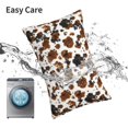 thumbnail image 6 of Salouo Cow Tie Dye Pattern Pillow Cases,1PC Pillow Covers with Envelope Closure Decorative Pillow Case for Bed Couch,Pillows Not Included-16"x24", 6 of 6
