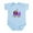 Sky Blue, variant on CafePress - Witch Infant Bodysuit - Baby Light Bodysuit, Size Newborn - 24 Months