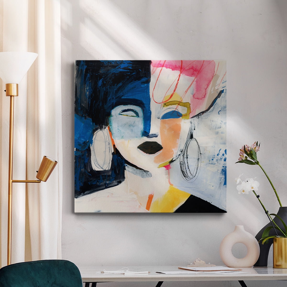 Wexford Home Sorella I-Premium Gallery Wrapped Canvas, 24" x 24" - Ready to Hang