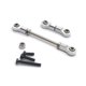thumbnail image 2 of Bewildely 1/28 RC Car Servo Link Rod varillas de conexión de dirección conjunto ensamblado azul Kits de construcción modelo Plata, 2 of 6