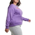 thumbnail image 4 of Champion Women's Plus Size Powerblend Graphic Crewneck Sweatshirt, 4 of 6