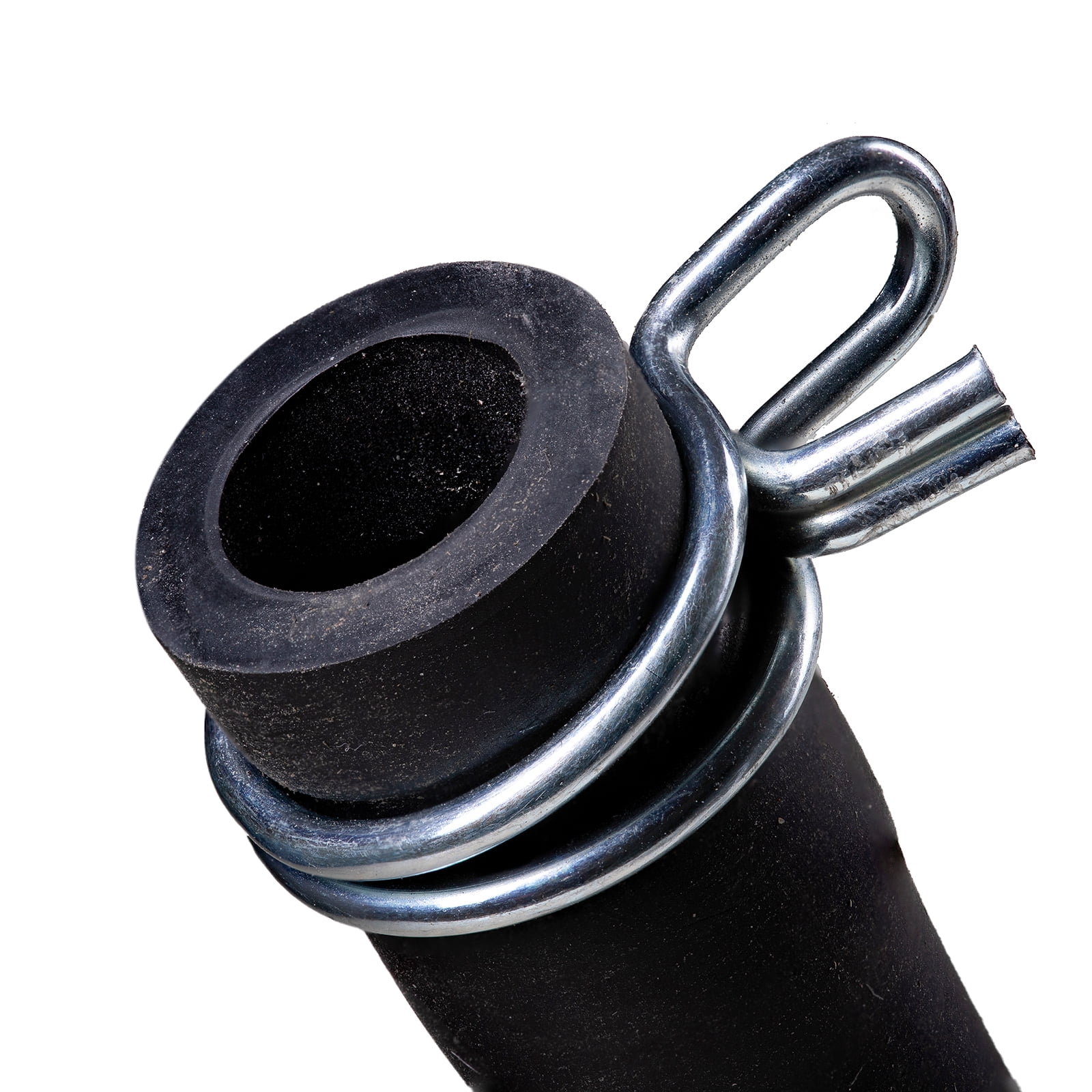 Unique Bargains Double Wire Spring Hose Clamp 304 Fuel Line Clips 0.47"x0.47"x0.14"