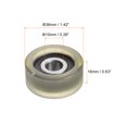thumbnail image 2 of Unique Bargains Roulement à Billes PU 10x36x16mm Roue de Guidage Revêtue de Polyuréthane pour Industriel, Vert, 2 of 5