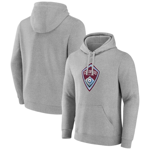 Men's Gray Colorado Rapids Official Logo Pullover Hoodie