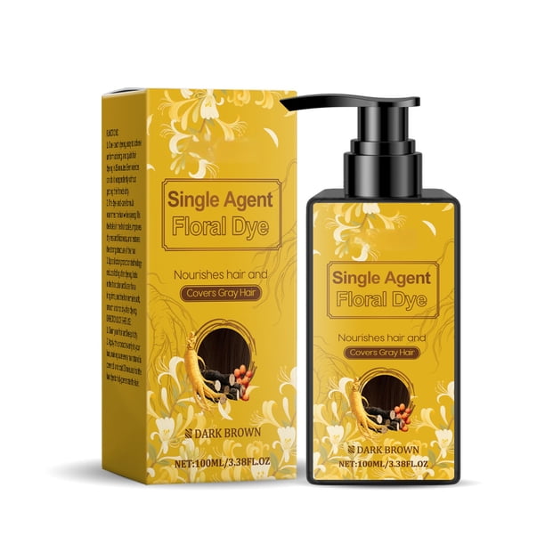 Pisexur Belleza Maquillaje Champú nutritivo de color vegetal para el cabello, color natural de larga duración, cobertura de canas, efecto instantáneo en minutos, suaviza y para mujeres y hombres