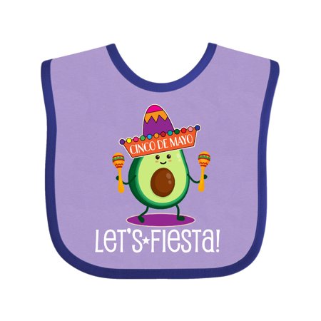 

Inktastic Cinco De Mayo Lets Fiesta Gift Baby Boy or Baby Girl Bib