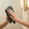 thumbnail image 4 of Microfiber Streak Free Glass Cleaning Cloths for Windows Mirrors Stainless Steel and Surfaces Lint Free Absorbent Multipurpose Towels Pack of 5, 4 of 5