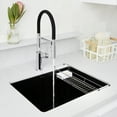 thumbnail image 2 of BLANCO 442924 Black Silgranit 25 Inch Dual Mount Single Basin Sink, 2 of 2