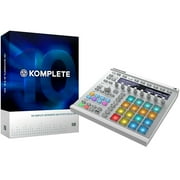 Angle View: Native Instruments Komplete 10 Crossgrade and MASCHINE MK2Â White