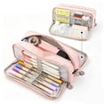 thumbnail image 4 of Lzobxe Pencil Case Expandable Extra Large Pencil Pouch with Zipper, Soft and Portable Storage Organizer for Adults Men Women Office Essentials, 4 of 6