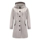 thumbnail image 4 of Chaqueta impermeable para mujer Honeeladyy, impermeable ligero, cortavientos con capucha, gabardina, 4 of 6
