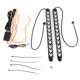 thumbnail image 2 of 2 uds Flexible Impermeable Coche Intermitente Flecha DRL /ámbar Tira Luz Faro 12LEDs, 2 of 7