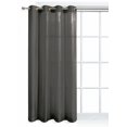 thumbnail image 1 of MAINSTAYS Faux Silk  Dark Grey Window Panel, 1 of 1