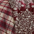 thumbnail image 6 of Southshore Fine Living, Inc. Christmas Full Size Duvet Cover with 2 Shams - Holly & Red Plaid Print, 6 of 8
