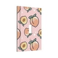 thumbnail image 2 of ZICANCN Outlet Covers Wall Plate, Peach Fruit Decorative Light Switch Cover Decorative, Duplex Toggle Combo 1-Gang, 2 of 9