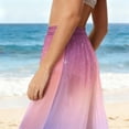thumbnail image 6 of Warop Women's Bohemian Chiffon Printed Beach Cover-Up Pants, Lightweight with Sun Protection, Flowy Wide Leg for Beach, Pool and Summer Vacation, 6 of 8