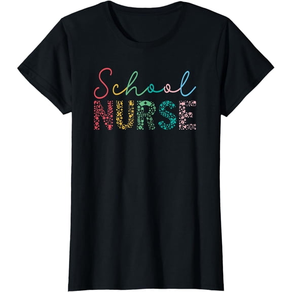 School Nurse Back to School nurse elements graphic T-Shirt