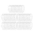 thumbnail image 4 of Base para diadema en blanco para manualidades, 0,5 mm de ancho, tiara de metal liso para el cabello. plata, 4 of 7