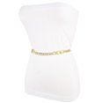 thumbnail image 2 of New Women Gold Metal Thick Chain Chunky Links Bling Fashion Belt Size M L XL, 2 of 12