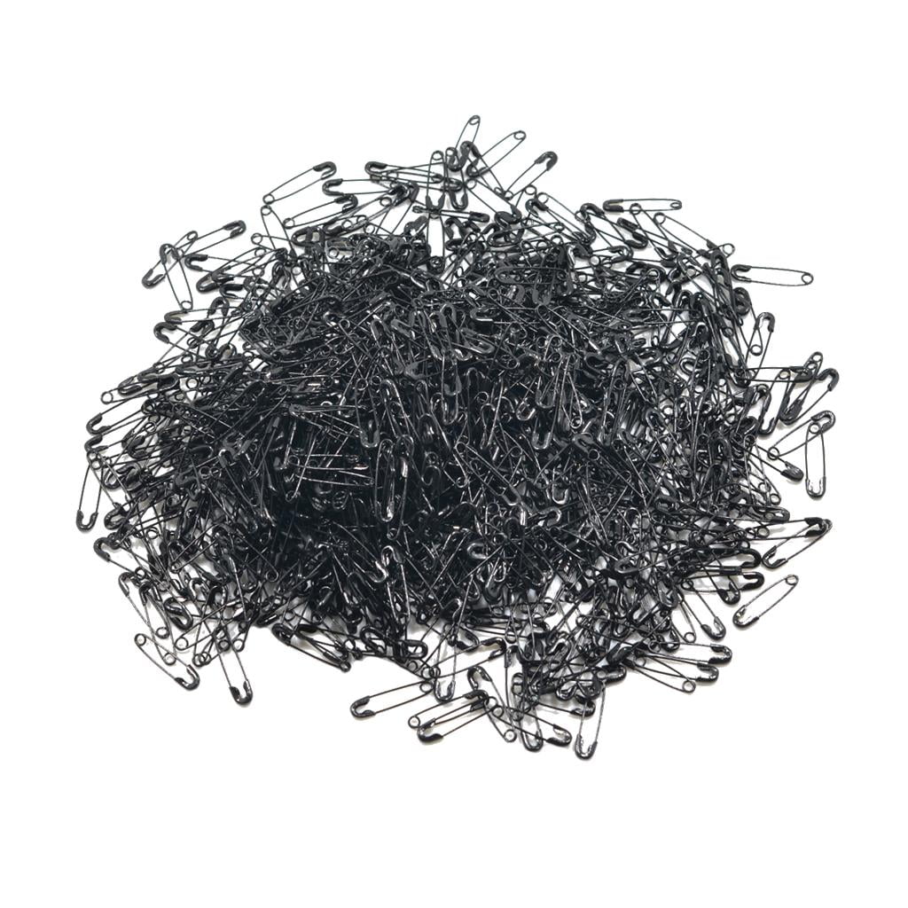 Milageto Pack of 500 Assorted Crafting Supplies in Black - DIY Jewelry And Sewing Kit 5 Pcs
