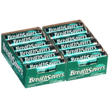 Breath Savers Wintergreen Mints 12 piece pks. 24 ct. by Breath Savers