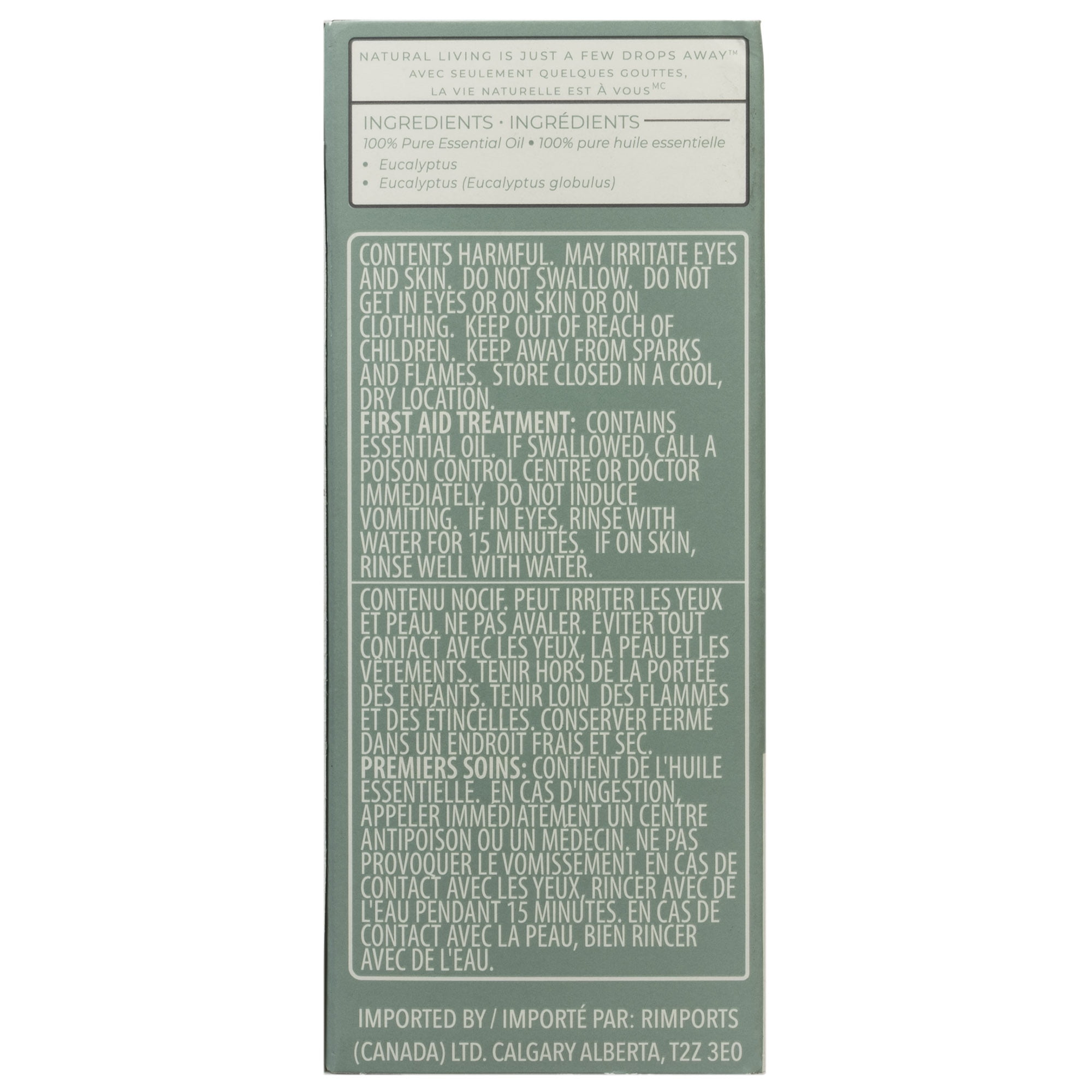 ScentSationals 100% Essential Oil - Eucalyptus, 15 mL (0.5 fl oz)