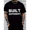 thumbnail image 1 of Men'S Plus Size 3D Printed T-Shirt - Comfortable and Breathable for Casual Wear, 1 of 6