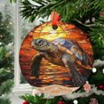 thumbnail image 2 of Turtle 17 Christmas Ornament, Christmas Decoration Gift, Special Keepsake for Mother, Romantic Valentine Decoration, Seasonal Festival Keepsake, Keepsake 2025, 2 of 5