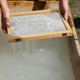 thumbnail image 4 of 6 Pieces Paper Making Wooden Paper Making Mould Papermaking Screen Kit 3 Size Frame for DIY (A7, A6, A5), 4 of 6