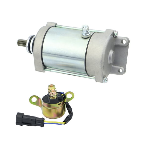 Hity Motor 18648 Starter & Relay for Polaris Sportsman 700 800 X2 07-14| Ranger 700 800 Xp 06-15| RZR 800 4 S 08-14